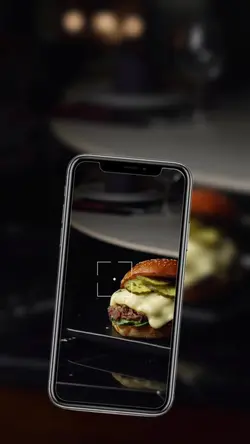 Sizzle & Zoom: Gourmet Burger Spot