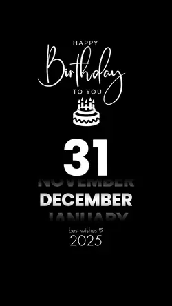 Hbd 31 December 2025