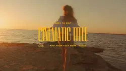 Beach Cinematic