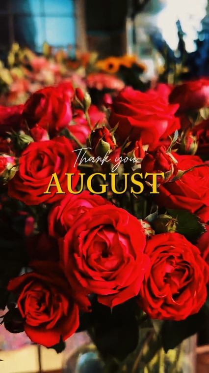 Gracias agosto 