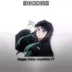 HAPPY BDAY MUICHIRO!