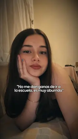 aburrida la escuela