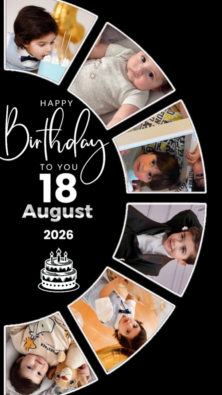 Hbd son 18August