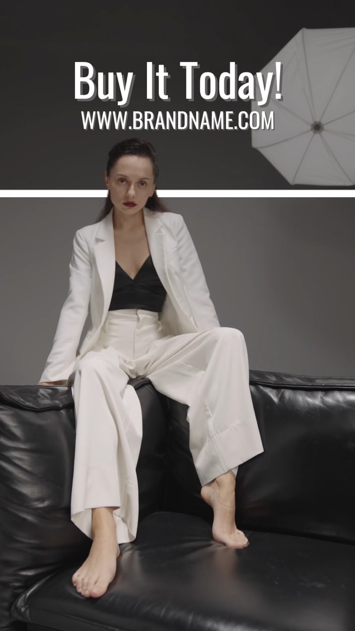 1 clips. Creatividad de la moda, estilo minimalista, industria de la ropa.