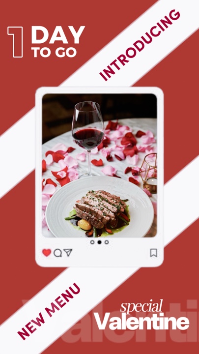 Menú de San Valentín