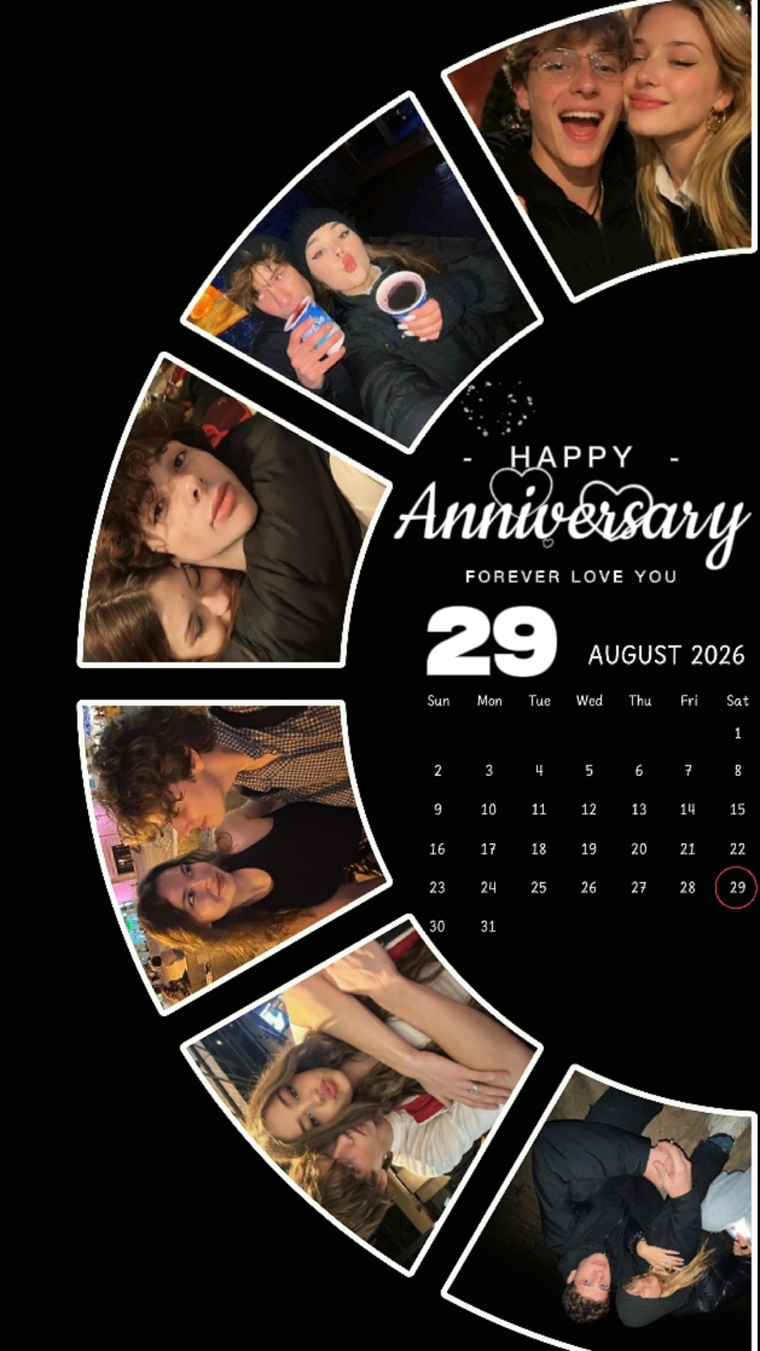 ANNIVERSARY 29 AUGUS