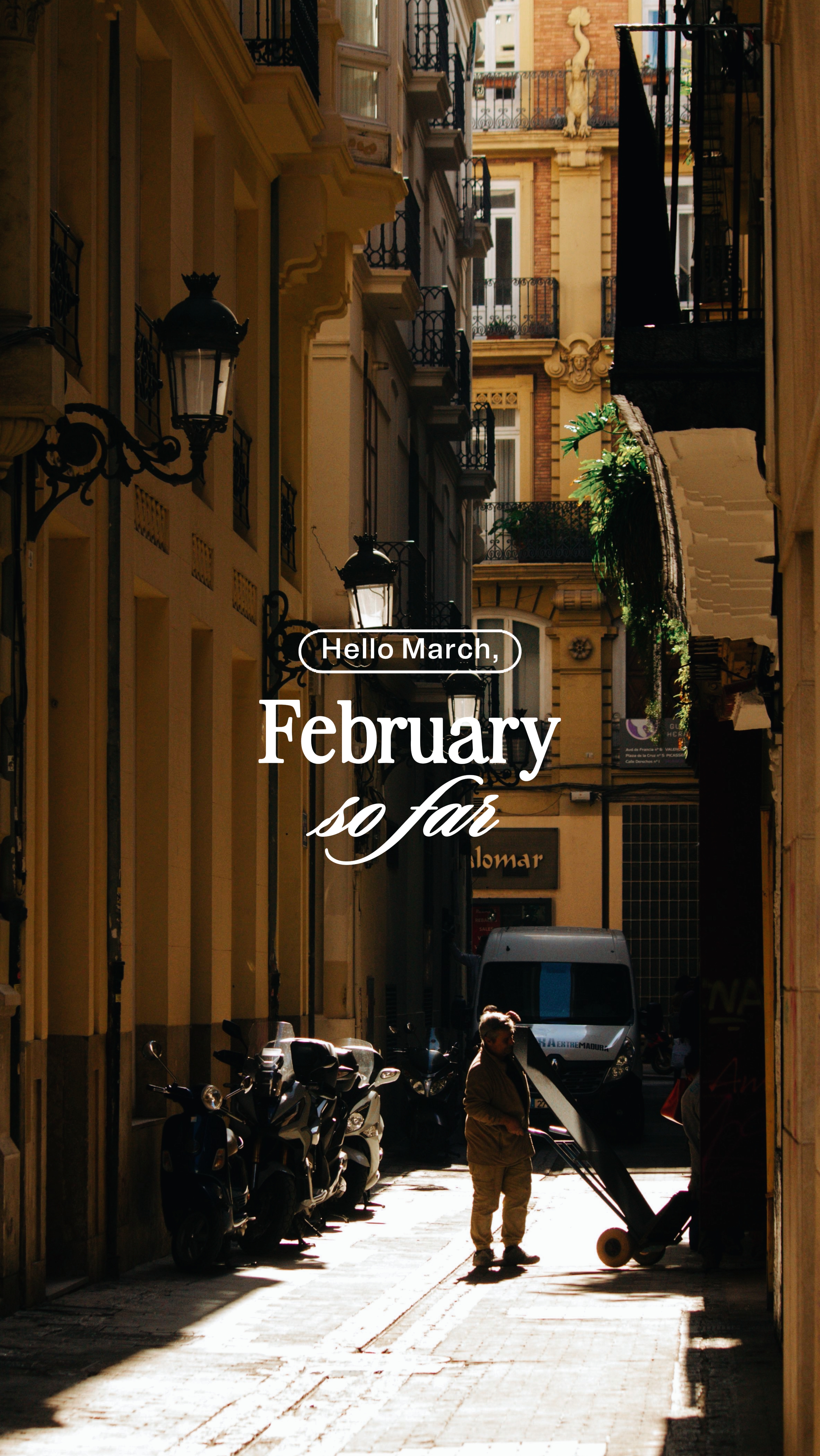 February so far