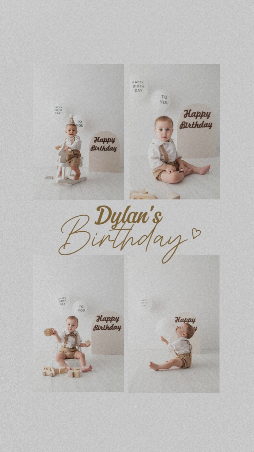 baby birthday recap