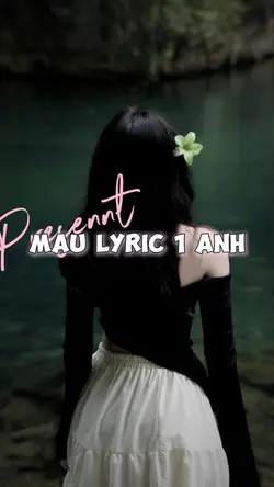 MẪU LYRIC ẢNH