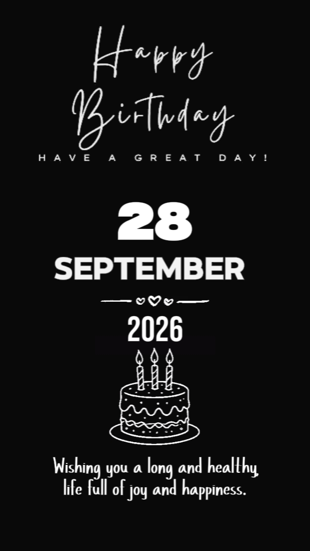 Aniversário de 28 de setembro
