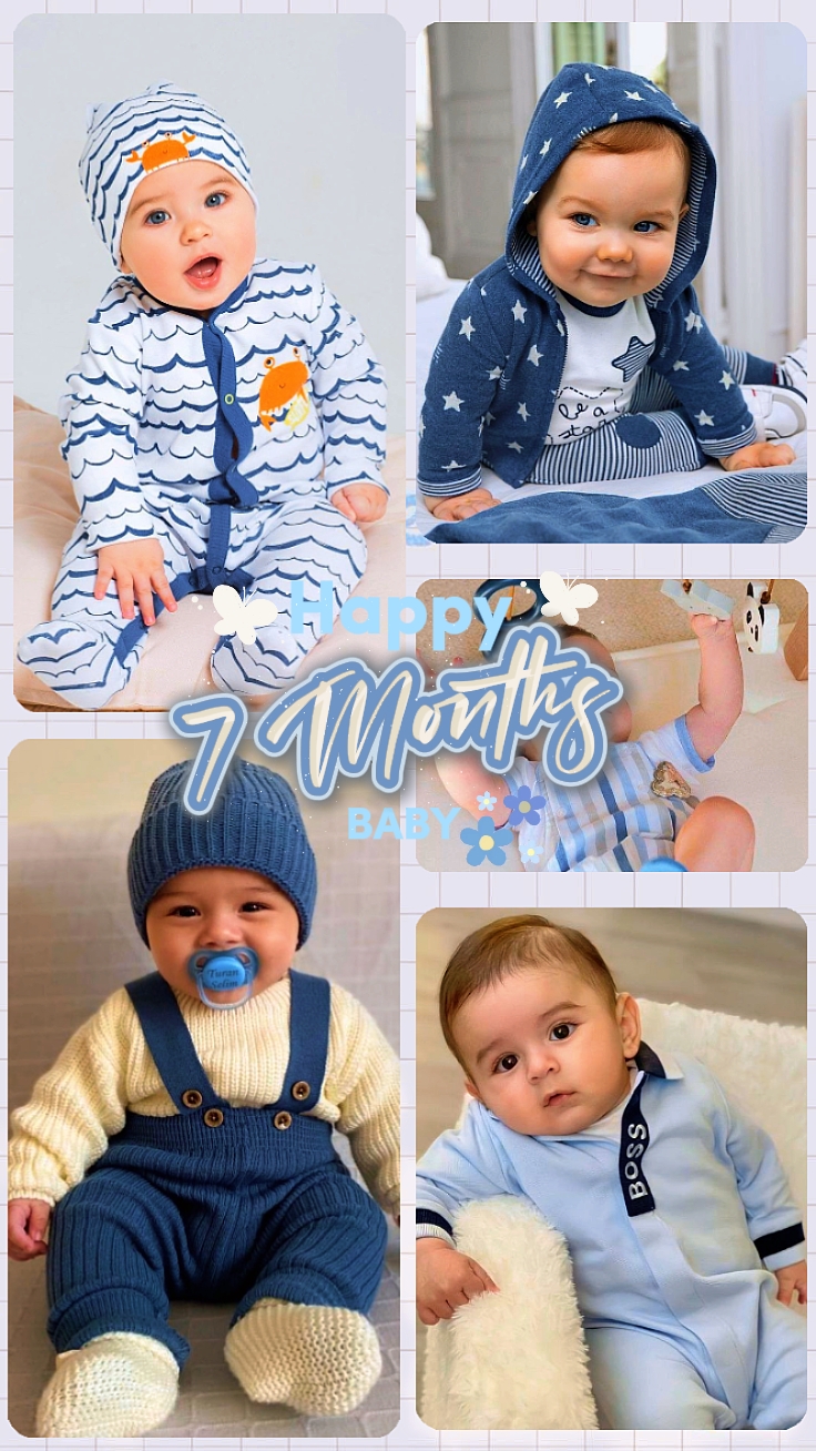 7 Months Cute Baby 
