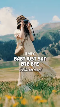 Baby just say byebye