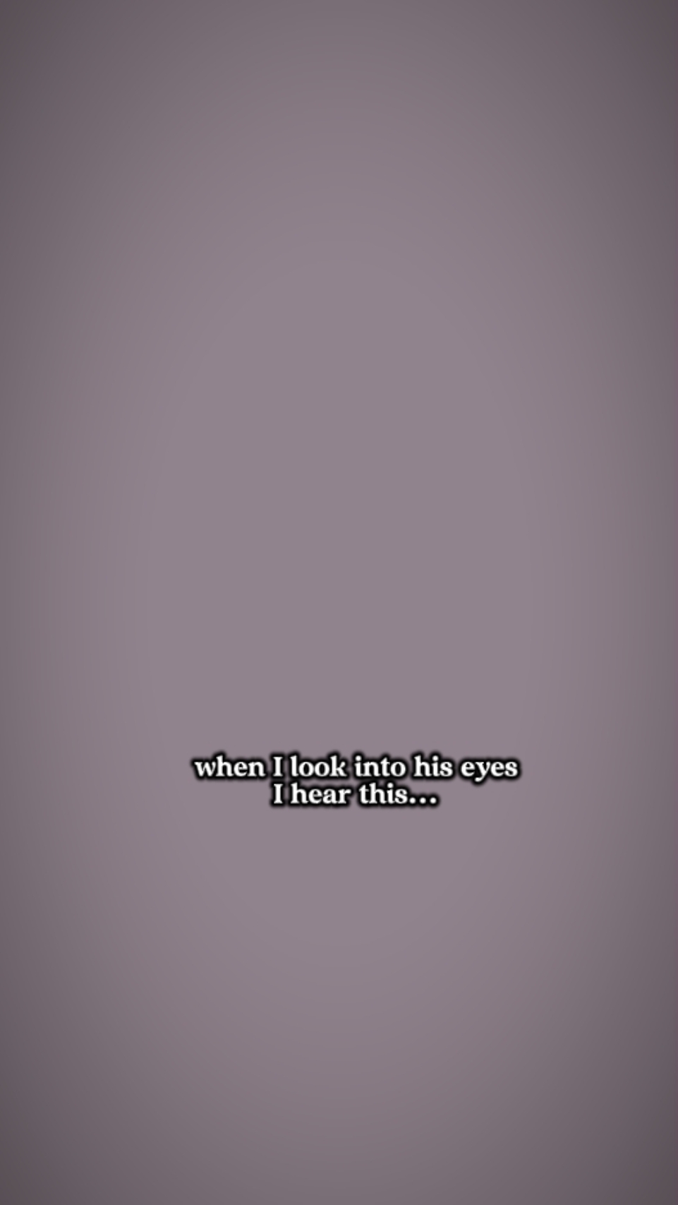 Quand je regarde ses yeux