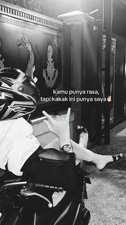 Kakak ini punya saya
