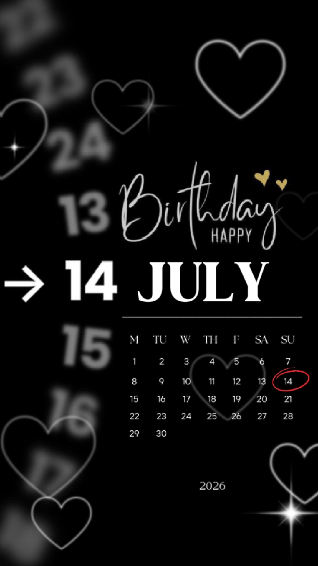 Aniversário 14 de julho