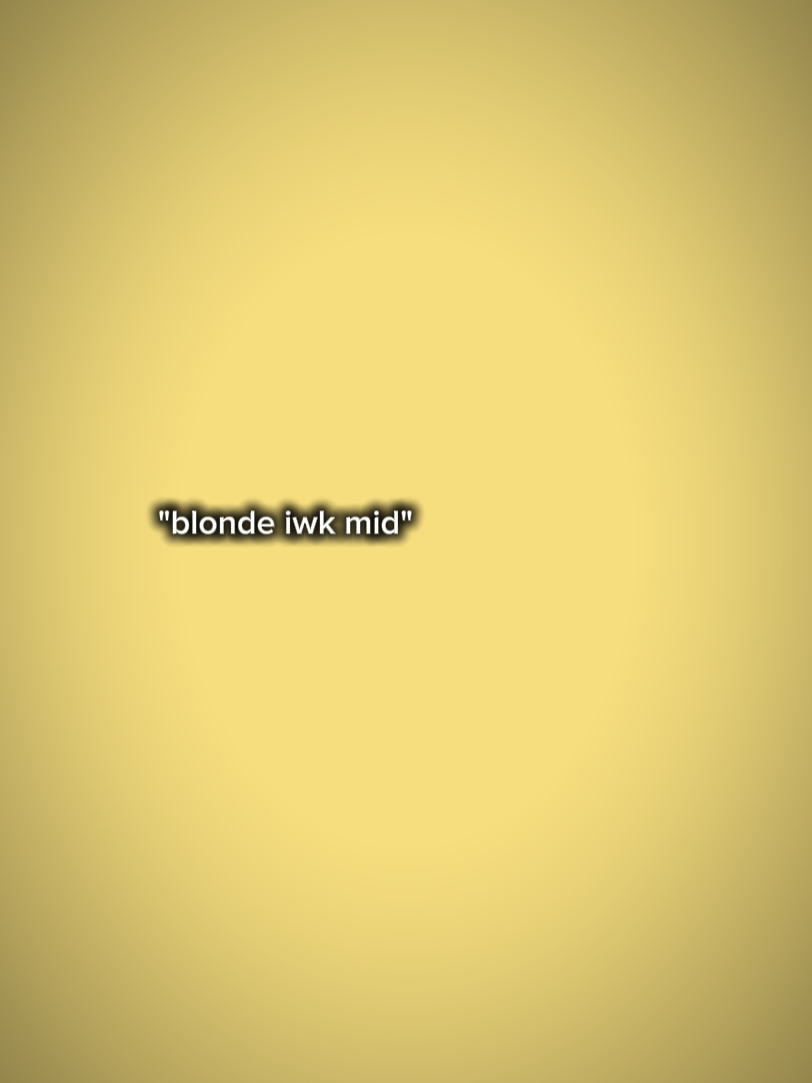 blonde iwk mid