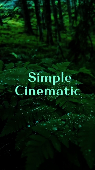 Simpleng Sinematiko 