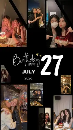 Birthday 27 July