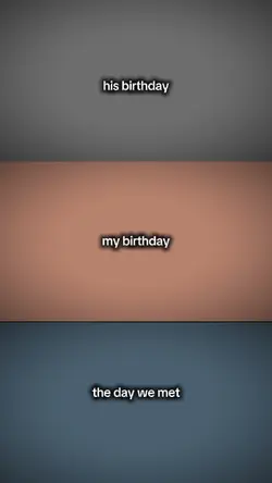 Hisbirthdaymybirthda