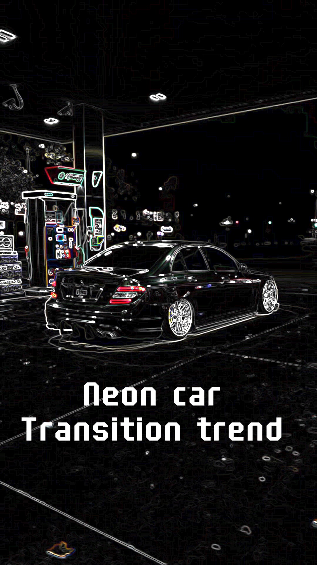 Neon car trend 