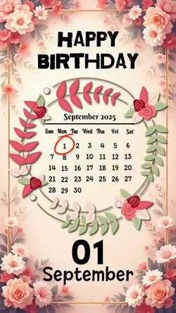1 SEPTEMBER BIRTHDAY