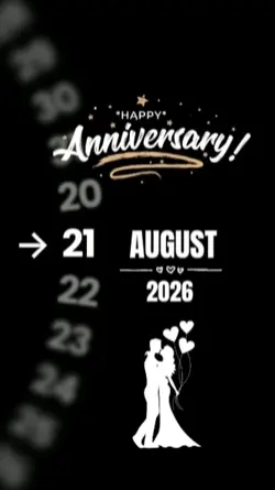 ANNIVERSARY 21 AUG