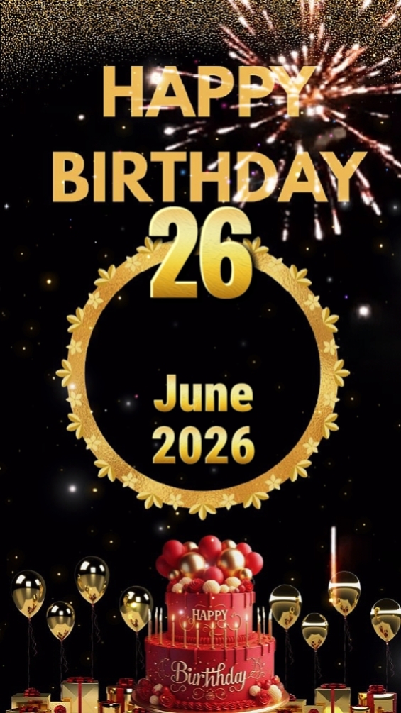 HBD 26 Juni 2026