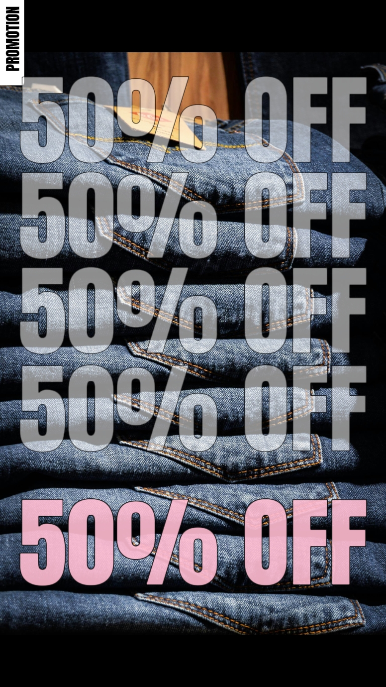 Diskon 50% untuk promo templa