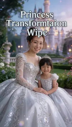 Princess Transformation Wipe