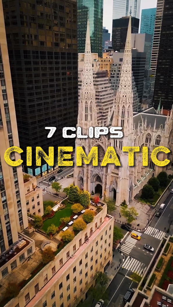 7 clips cinematic 