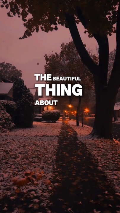Beautiful thing