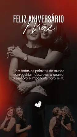 Feliz Niver Mãe