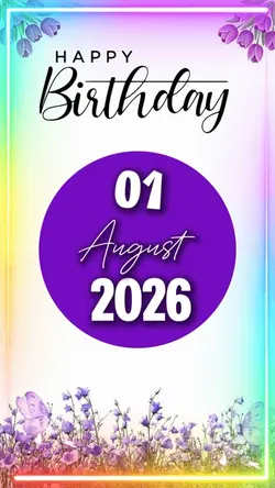 01 August birthday