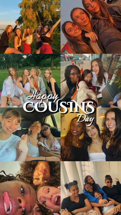 Happy cousins day