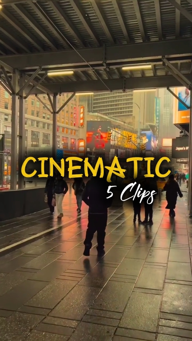 5 Clips Cinematic