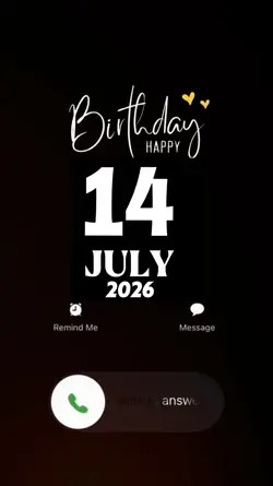 Hbd 14 July 2026 