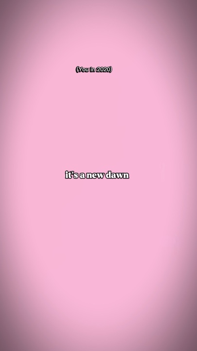 It’s a new dawn 