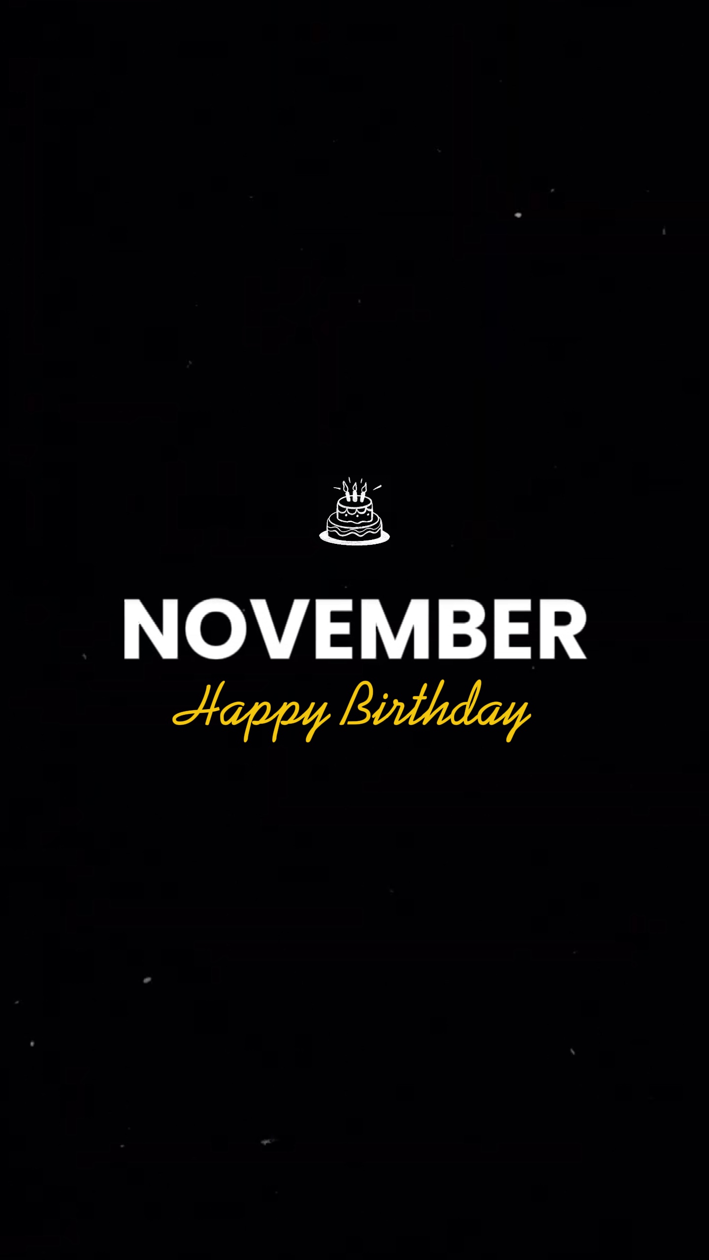 Aniversário de novembro