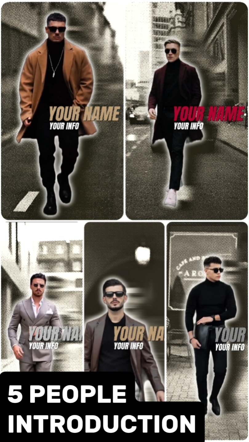 Introduction 5 personnes