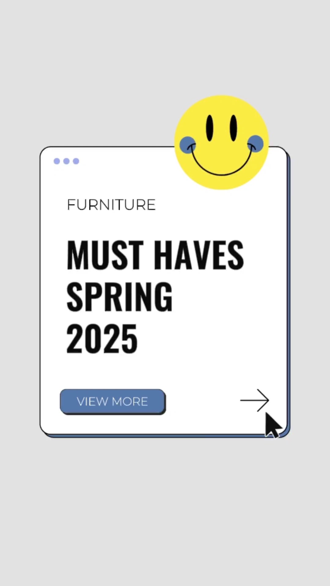 Introducción creativa UI Estilo Muebles y Decoración Industria TikTok Anuncios