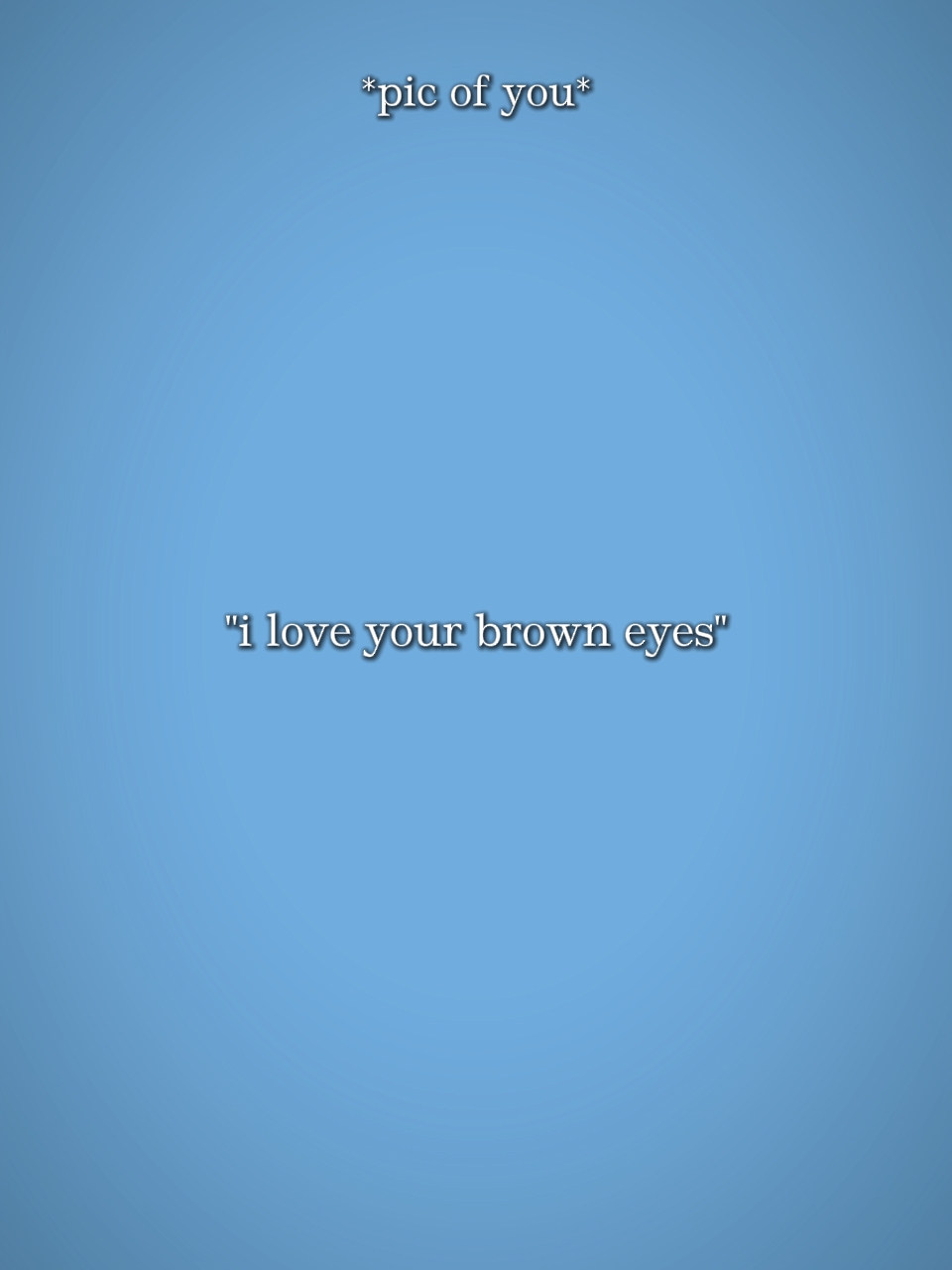 Braune Augen 