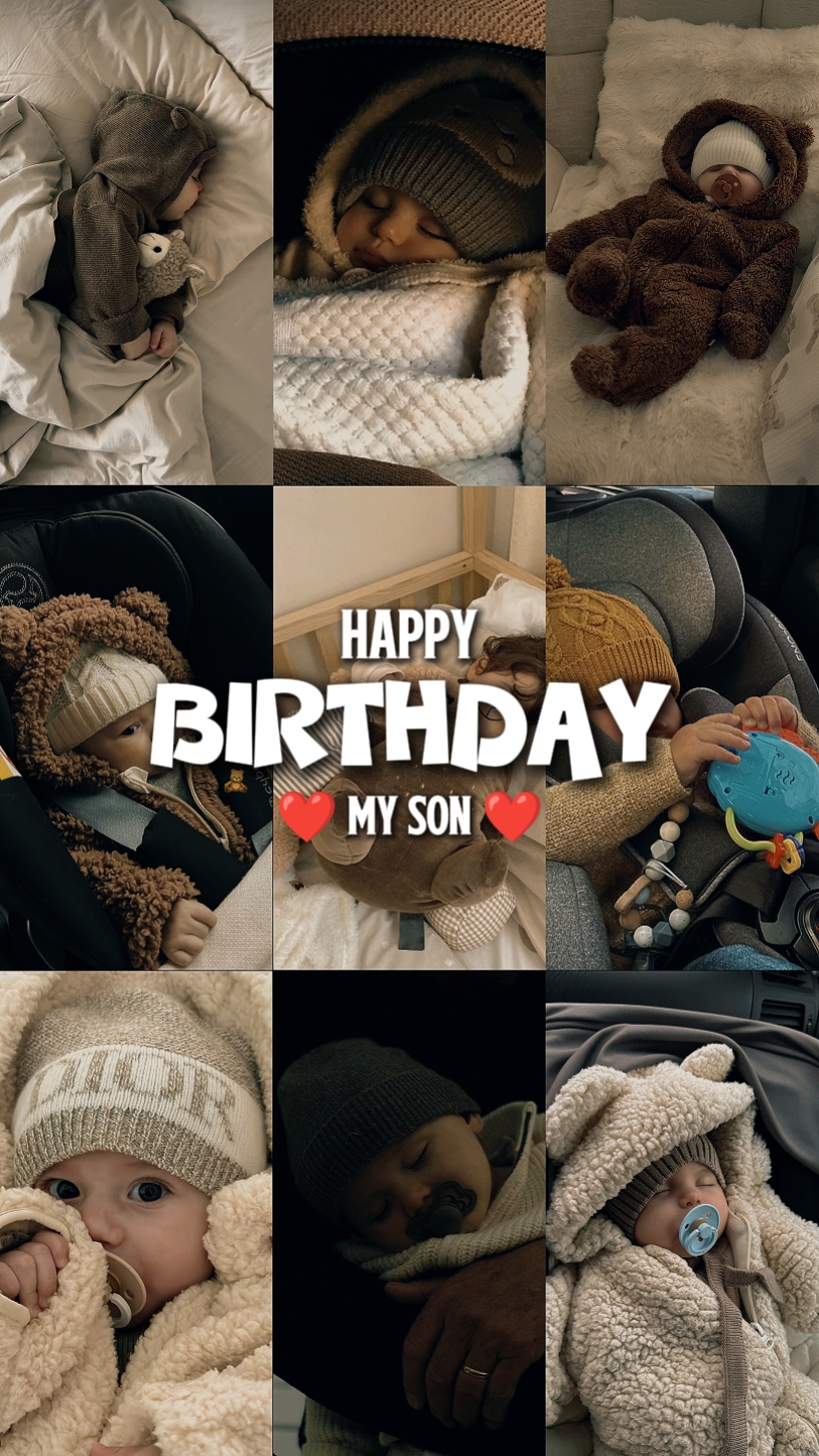Feliz Aniversário Meu Filho
