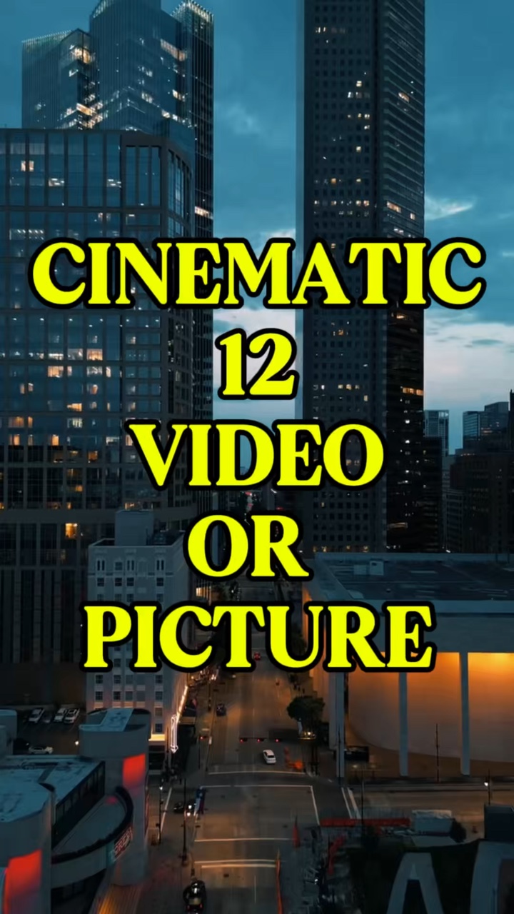 Cinématique 12 Vidéo