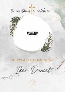 Invitación comunión 