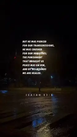 Isaiah 53:5