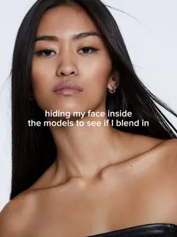 hiding my face