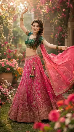 Bollywood Dance Pose