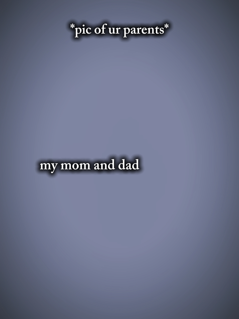 Minha mãe e meu pai
