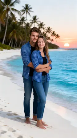 Couple Beach 