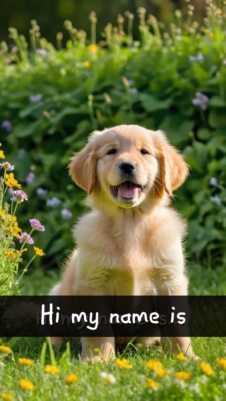 Mein Name ist...